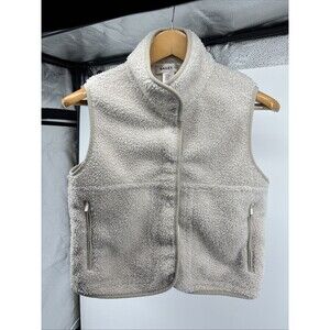 Anthropologie Bailey/44 Fleece Sherpa Vest Women’s XS Cream